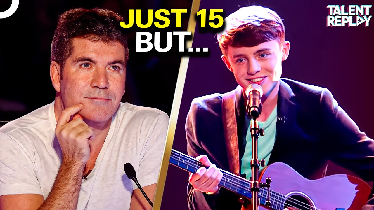 15-Year-Old Boy Sings CRAZY GOOD | Britain's Got Talent