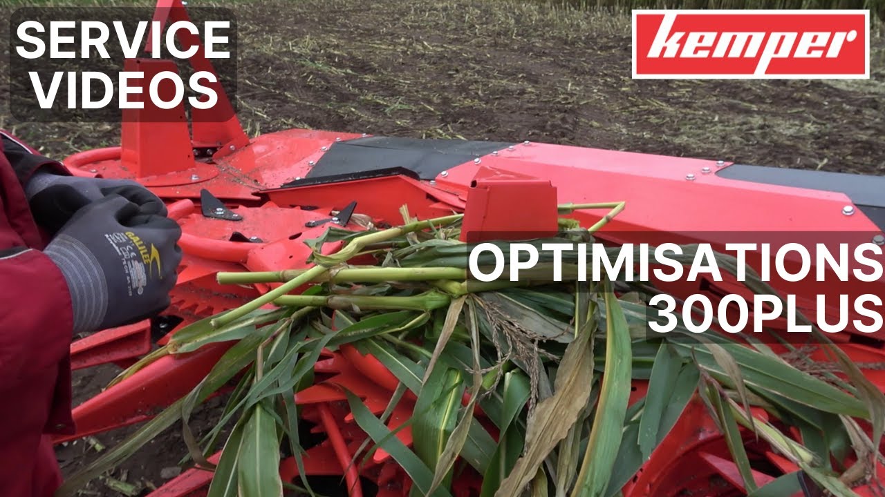 Optimisations des récolteurs Kemper 300plus 2021 - Français