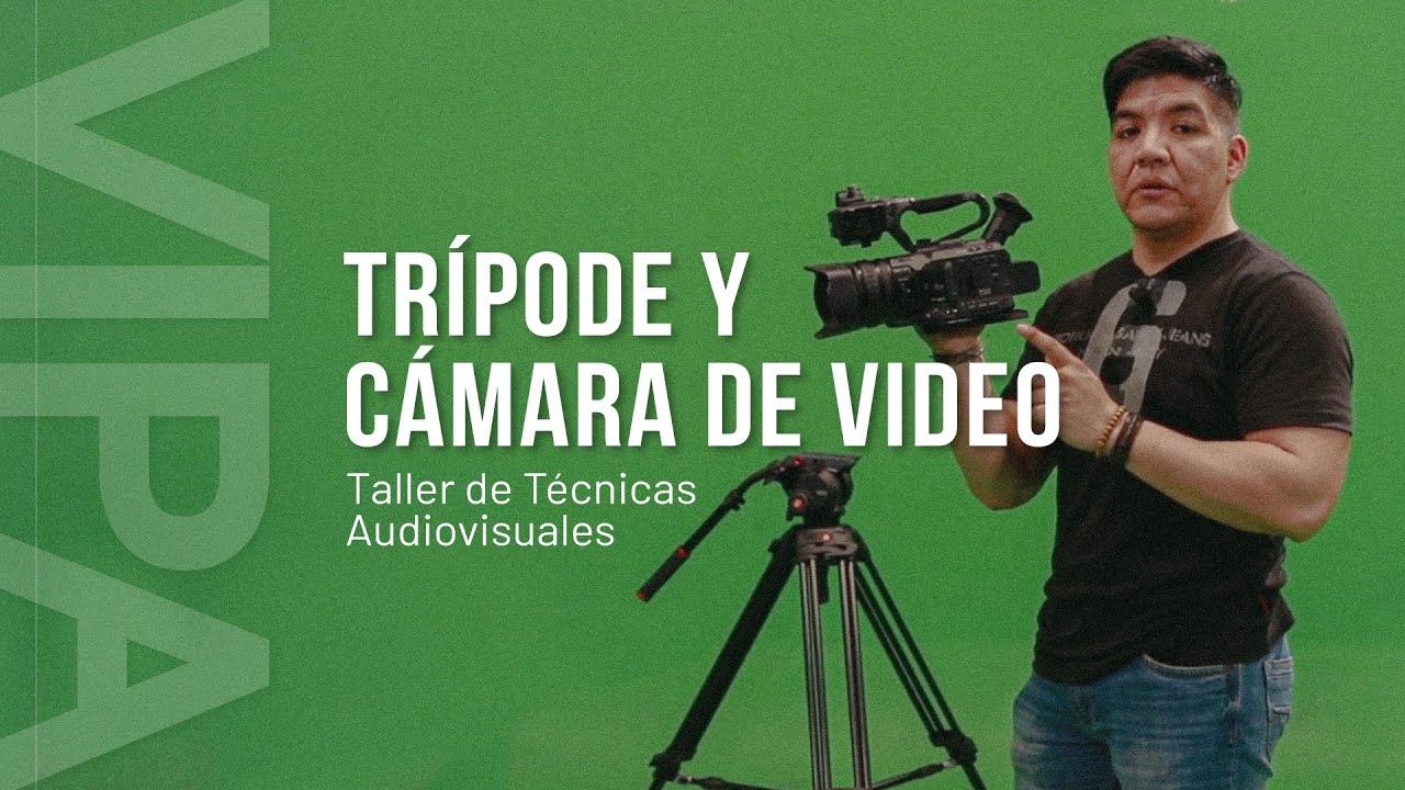 ¿Cómo armar un trípode y cámara de video? - Sesión 1: Taller de Técnicas Audiovisuales | VIPA