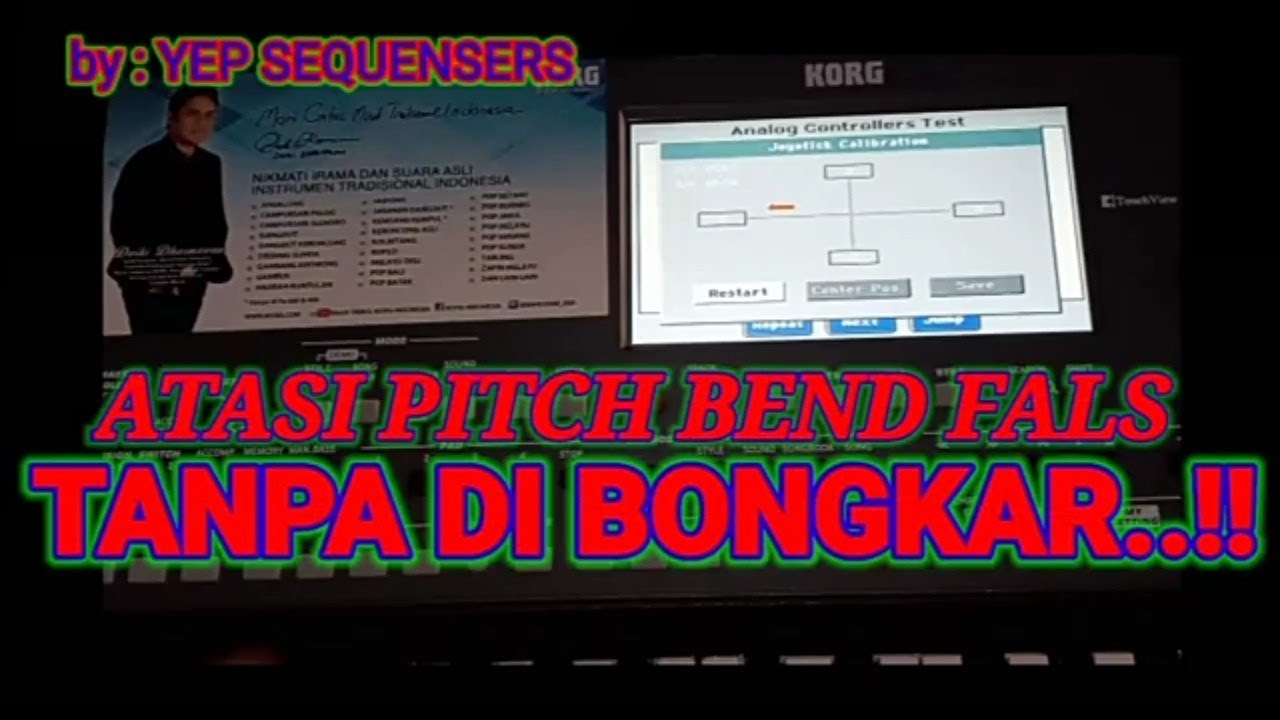 CARA MEMPERBAIKI PICTH BEND FALS TANPA DI BONGKAR....