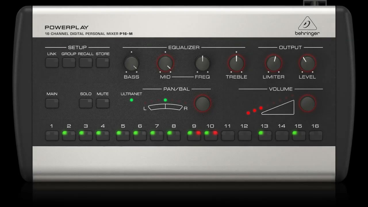 Video 13. Routing For Behringer P16M In Ear Monitor System. 4:26.