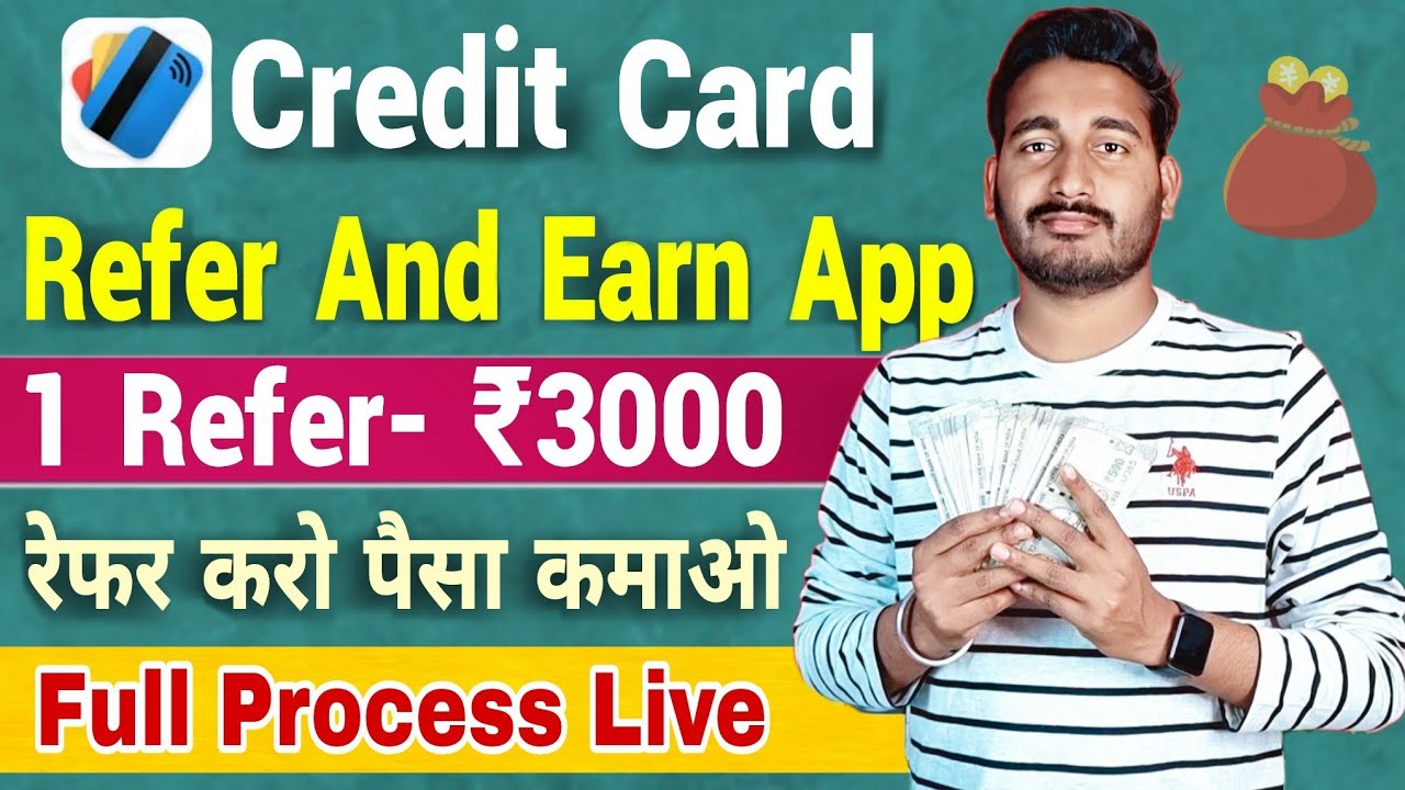 Credit card refer and earn app | Credit card refer karke paise kaise kamaye