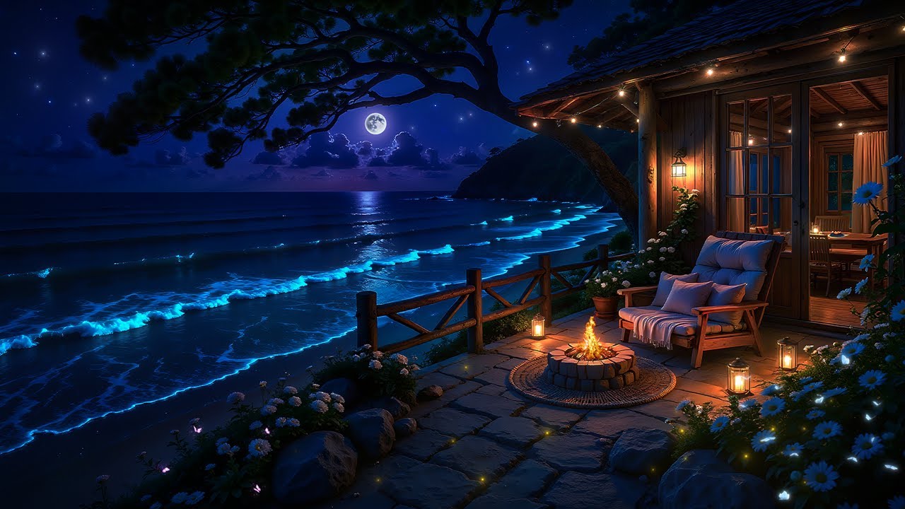 Sleep Deeply In Minutes &bull; Gentle Sea Waves For Restful Night &bull; Discover Deep Restful Healing