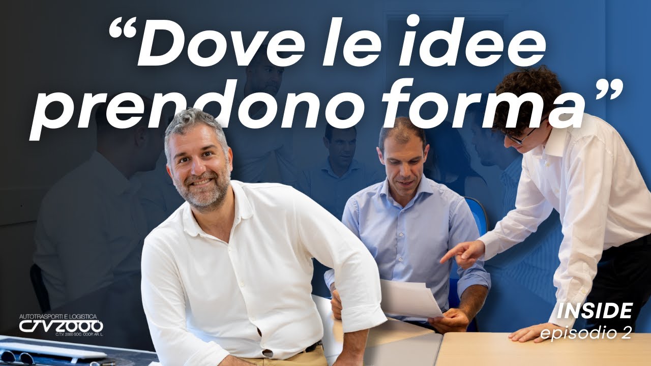Dove le idee prendono forma: gli uffici di CTV 2000 | Inside, episodio 2