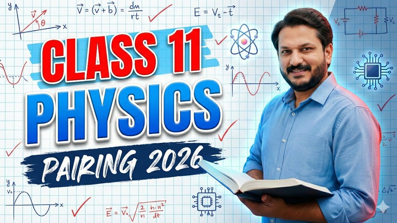 PHYSICS PAIRING SCHEME CLASS 11 2026 | PHYSICS PAPER SCHEME CLASS 11 2026