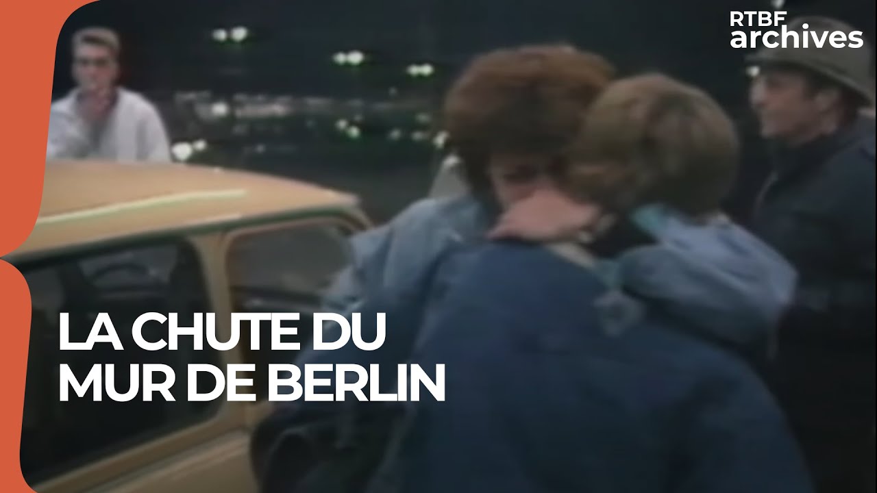 Berlin : le mur est tombé ! Au lendemain de la chute en 1989 - RTBF Archives