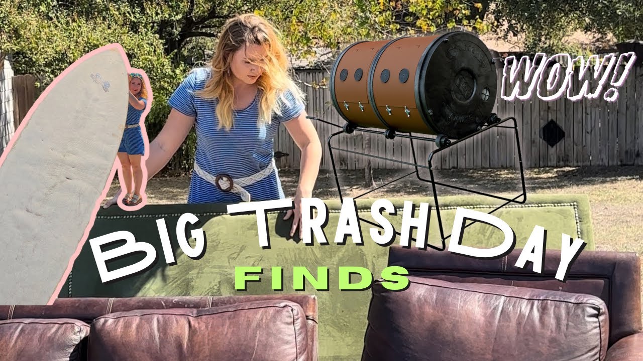 Trash Finding in Austin, TX! It’s BIG TRASH DAY!
