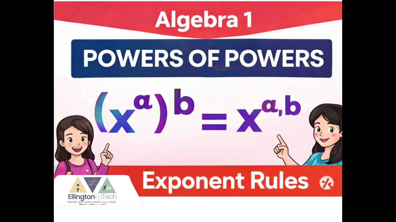 Power of a Power Rule of Exponents | Algebra 1 in Texas (A.11AB)
