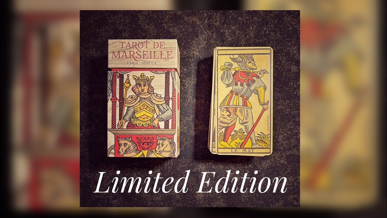 Tarot De Marseille Paris 1890 ~ New Numbered & Limited Edition