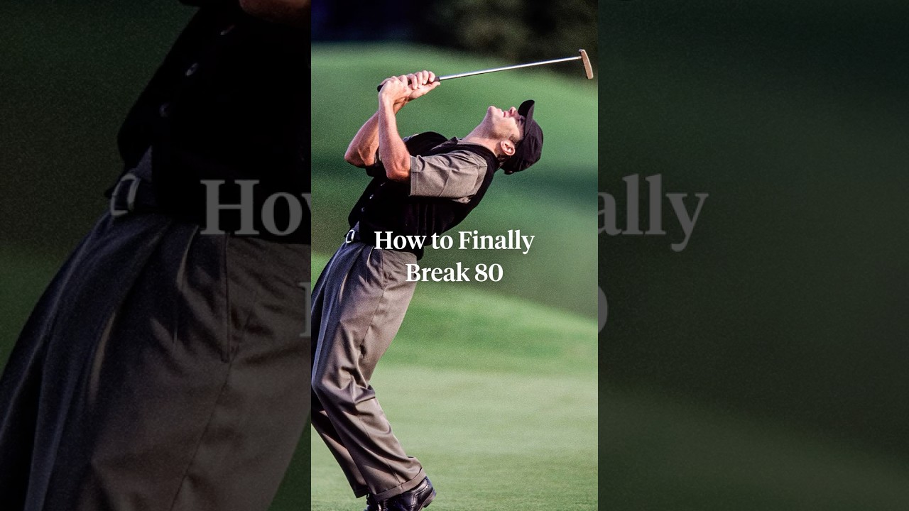 Only 2-5% of golfers break 80. These four areas are key to do doing that.