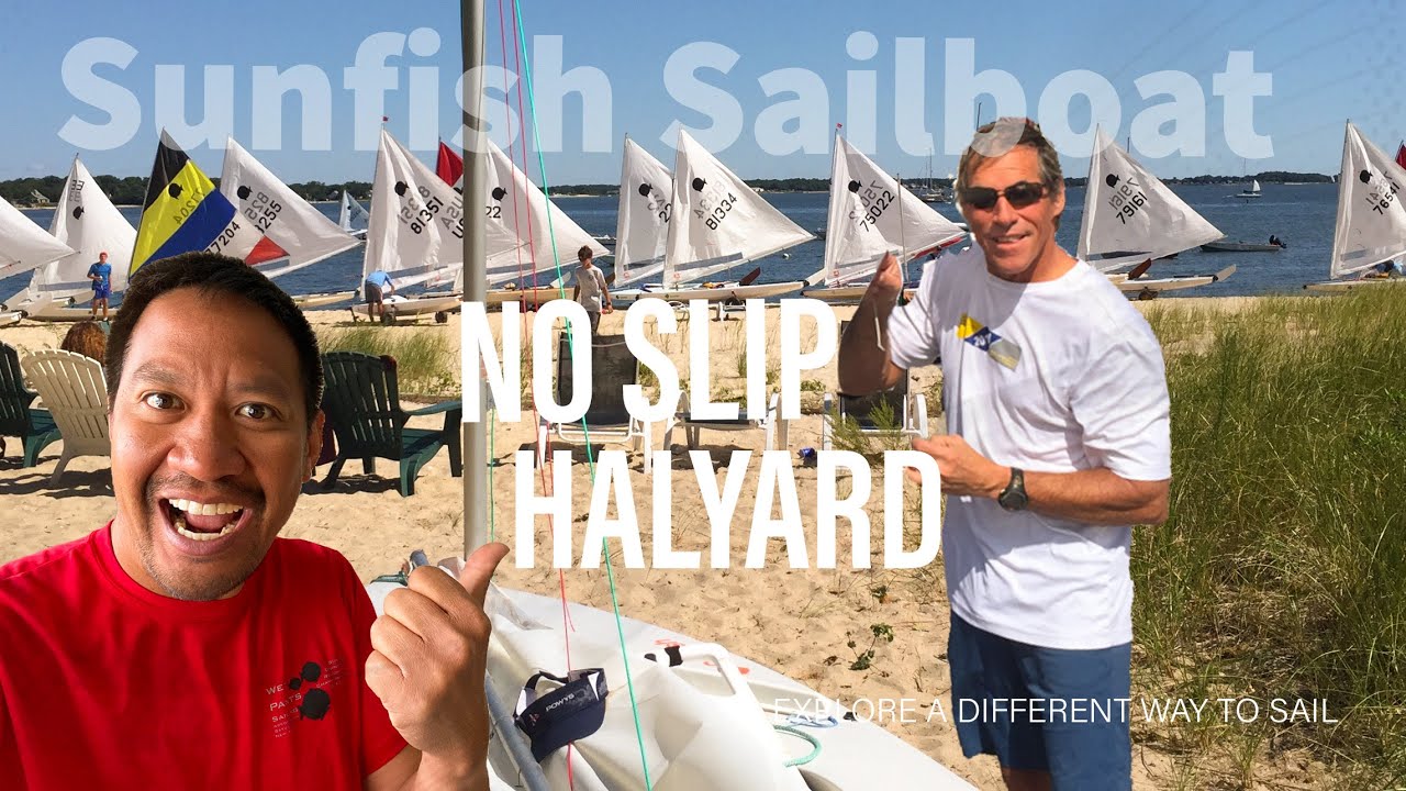 Парусный спорт Sunfish | Противоскользящий фал для парусной лодки Sunfish