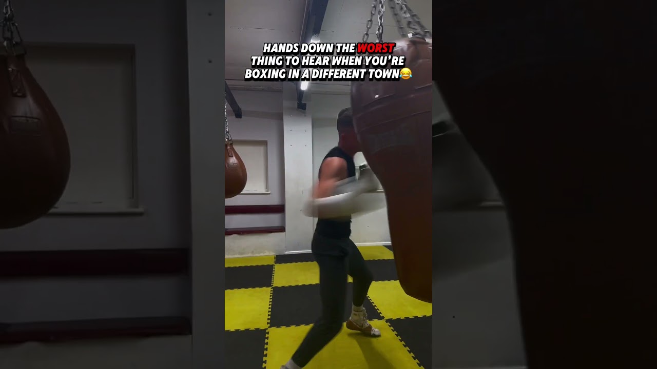 The WORST thing to hear in a boxing match&hellip;