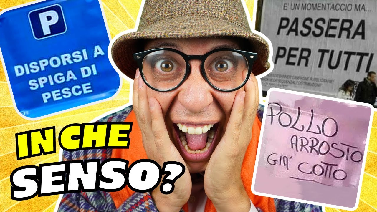 I CARTELLI PIÙ DIVERTENTI DI SEMPRE *parte 2*