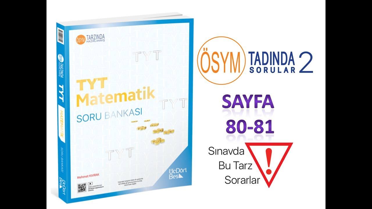 ÖRÜNTÜLÜ SAYI GRUPLARI ÖSYM TADINDA 2 (345 TYT MATEMATİK 2025)