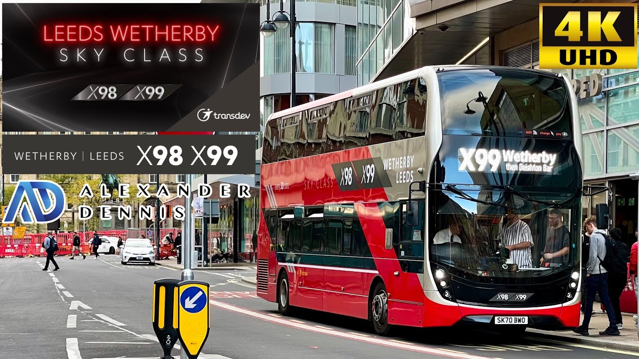 [Transdev Harrogate Bus Company​: Skyclass X99 Wetherby to Leeds via Collingham] ADL Enviro400MMC