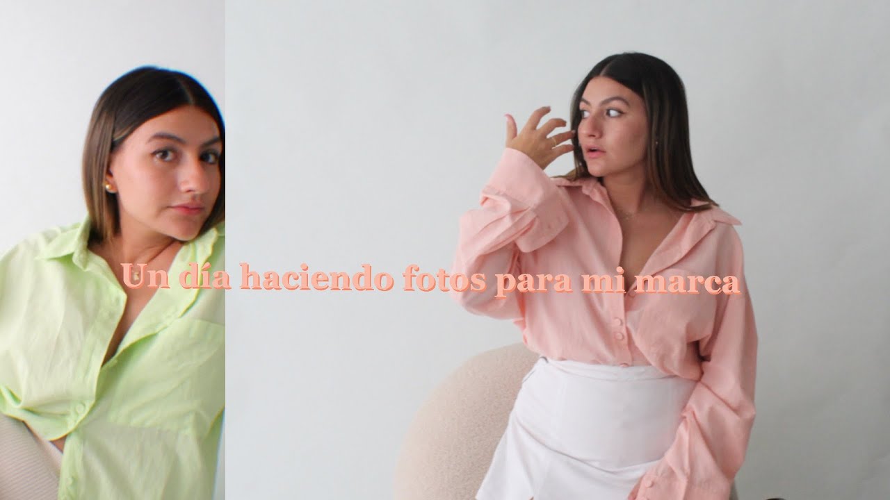 Vlog un día de fotos para Sixxta (mi marca) siendo yo modelo :)