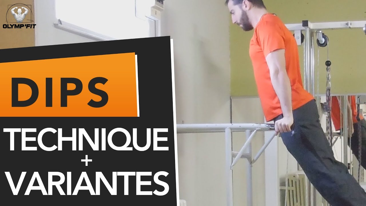 COMMENT FAIRE DES DIPS (tout en préservant les épaules) pour la musculation des pectoraux et triceps