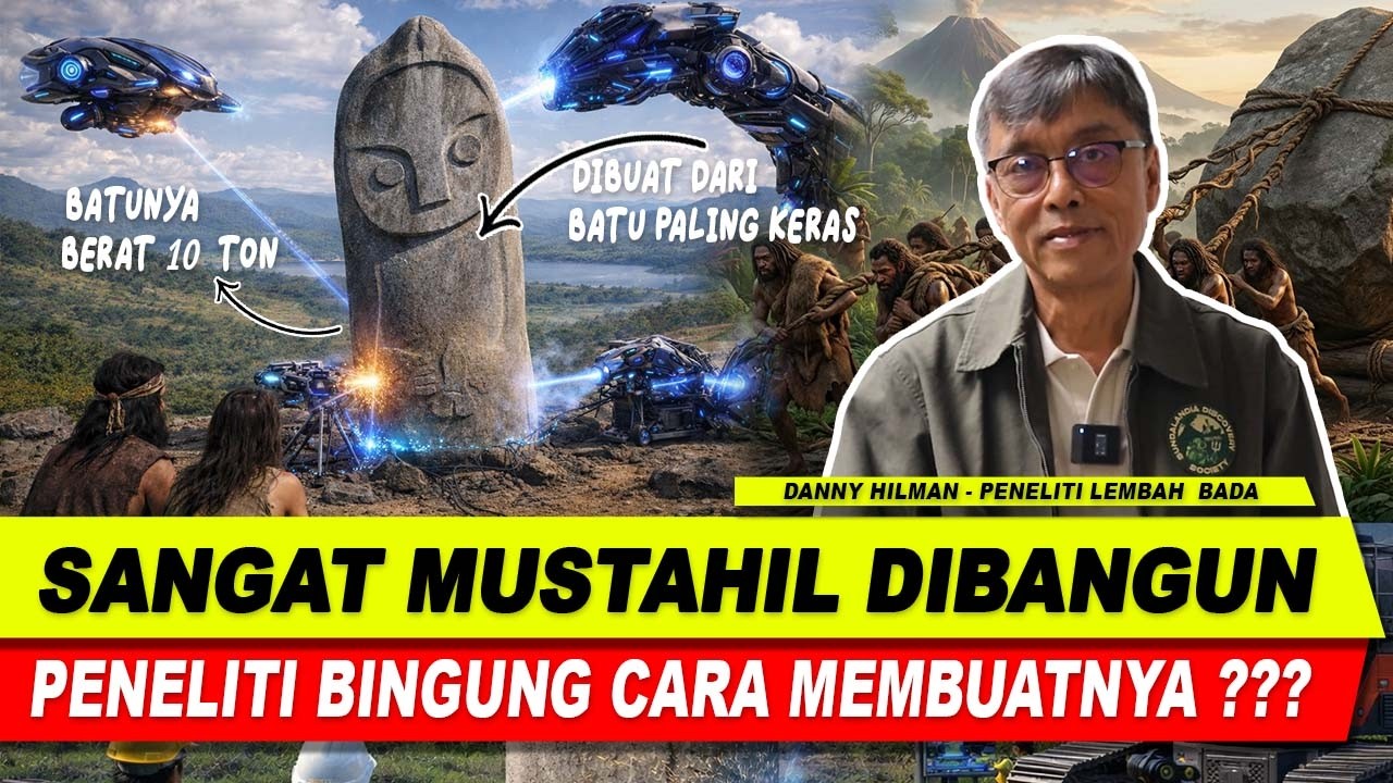 Misteri Lembah Bada: Teknologi yang Hilang di Balik Patung Granit 15 Ton?
