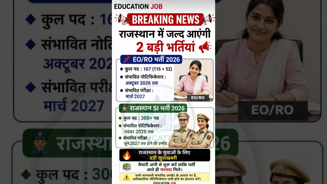 RAS 2026 भर्ती: 607 पदों पर नोटिफिकेशन जारी! | RPSC Exam Date & Details #Shorts #RAS2026