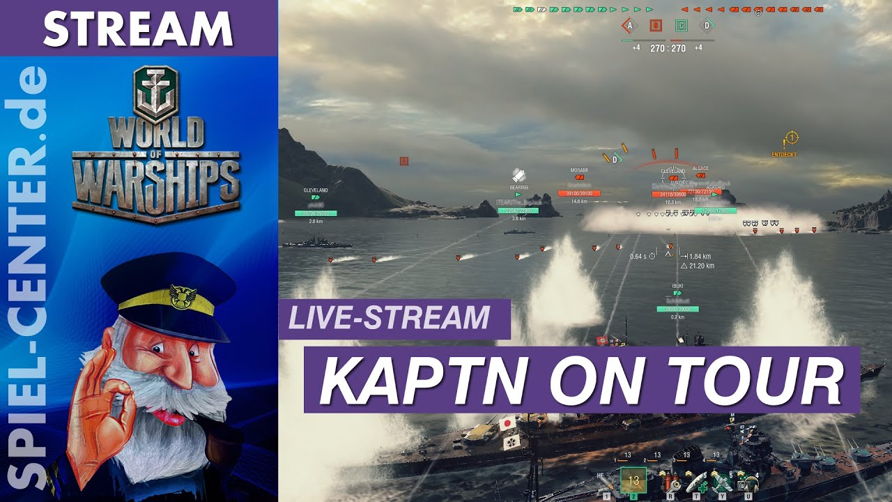 World of Warships: Kaptn on Tour