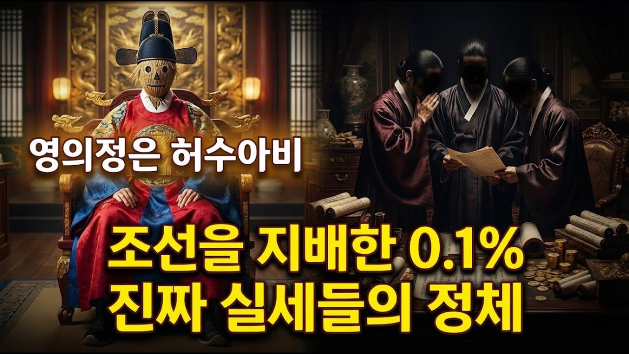 정승은 껍데기일 뿐이었다?