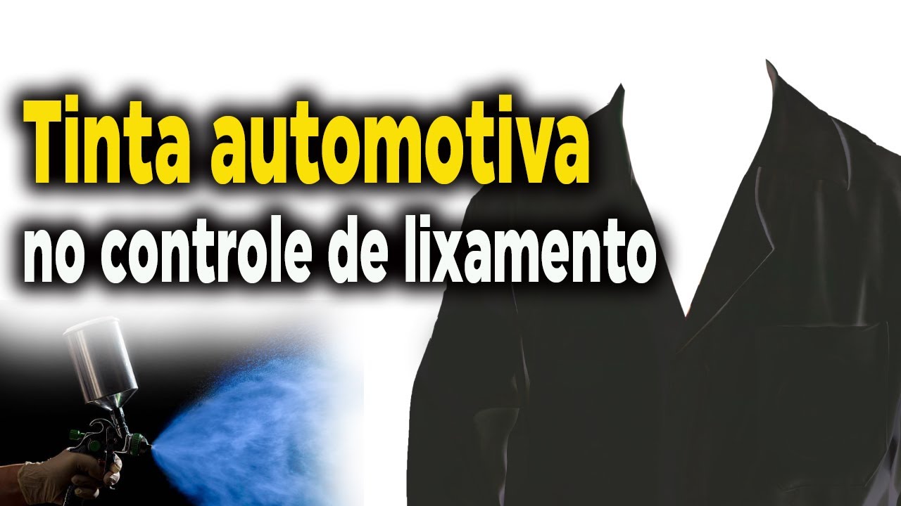Tinta base poli&eacute;ster no controle de lixamento da certo?