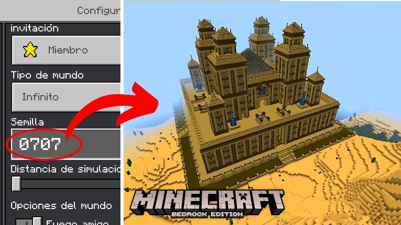 LAS SEMILLA MAS INCRE&Iacute;BLE DE TODO MINECRAFT PE 1.19 - SEED MINECRAFT BEDROCK 1.19