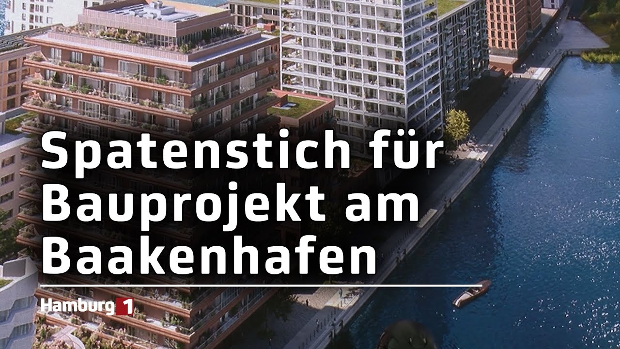 Am Baakenhafen enstehen bis 2026 rund 600 neue Wohnungen und das Digital Art Museum