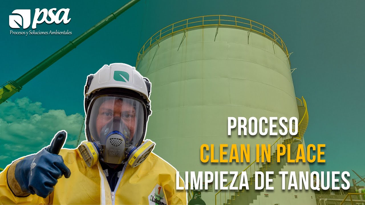 Proceso no intrusivo de limpieza de tanques