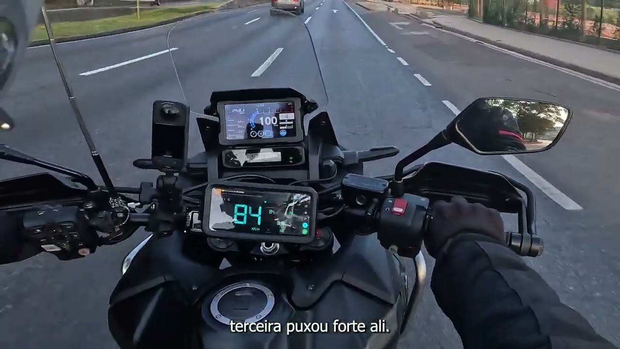 Troca do pinhão da Africa Twin 1100