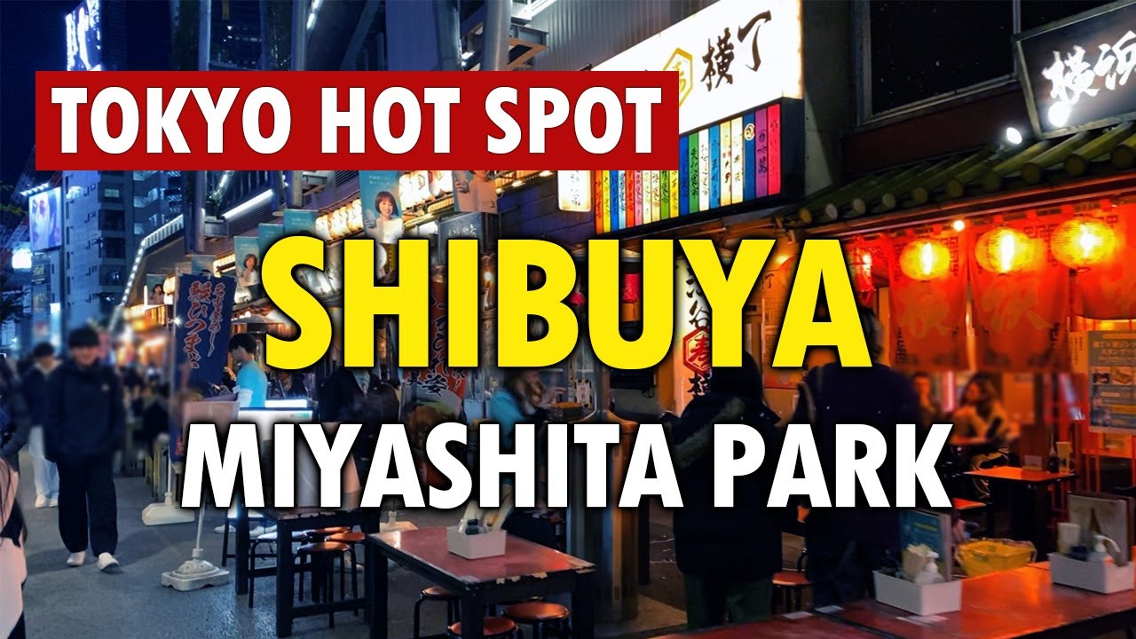 Shibuya New Hot Spot Tour | Miyashita Park