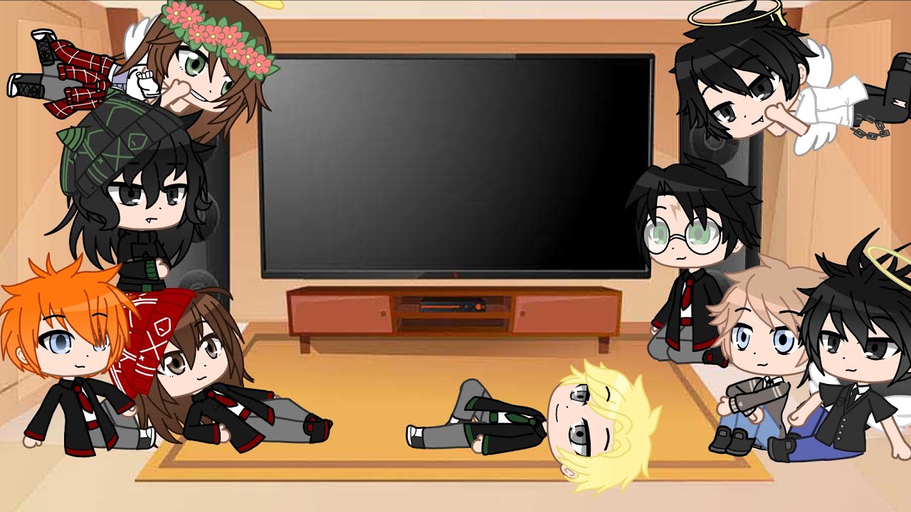 Harry Potter reacts to Pick a flower//Voldemort in a nutshell//Gacha Club//