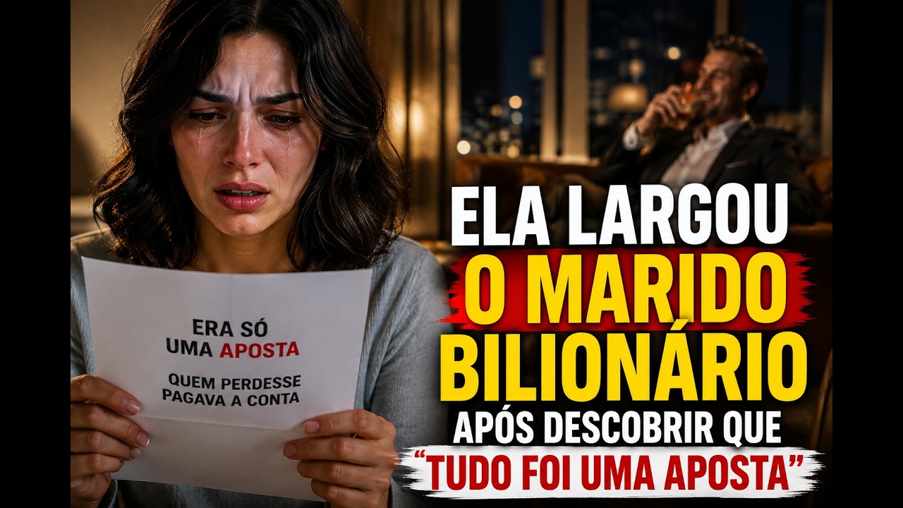 Ela Largou o Marido Bilionário Após Descobrir Que Tudo Foi Uma Aposta