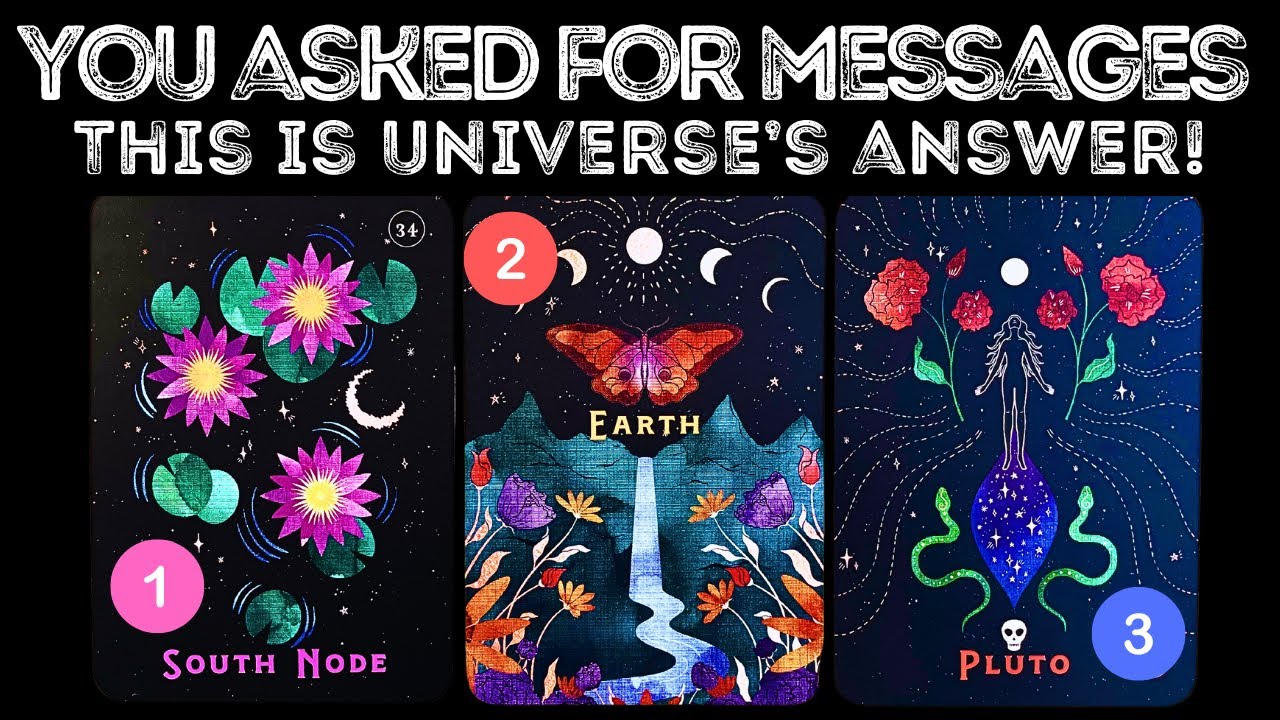 You Asked For Messages & This Is Universe's Answer! 🌷🌍⎮pick a card 🃏 tarot reading