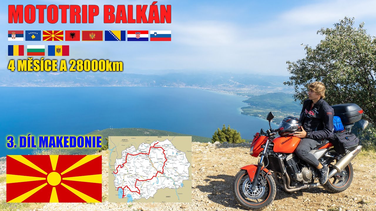 SEVERNÍ MAKEDONIE NA MOTORCE | MOTOTRIP BALKÁN DÍL 3