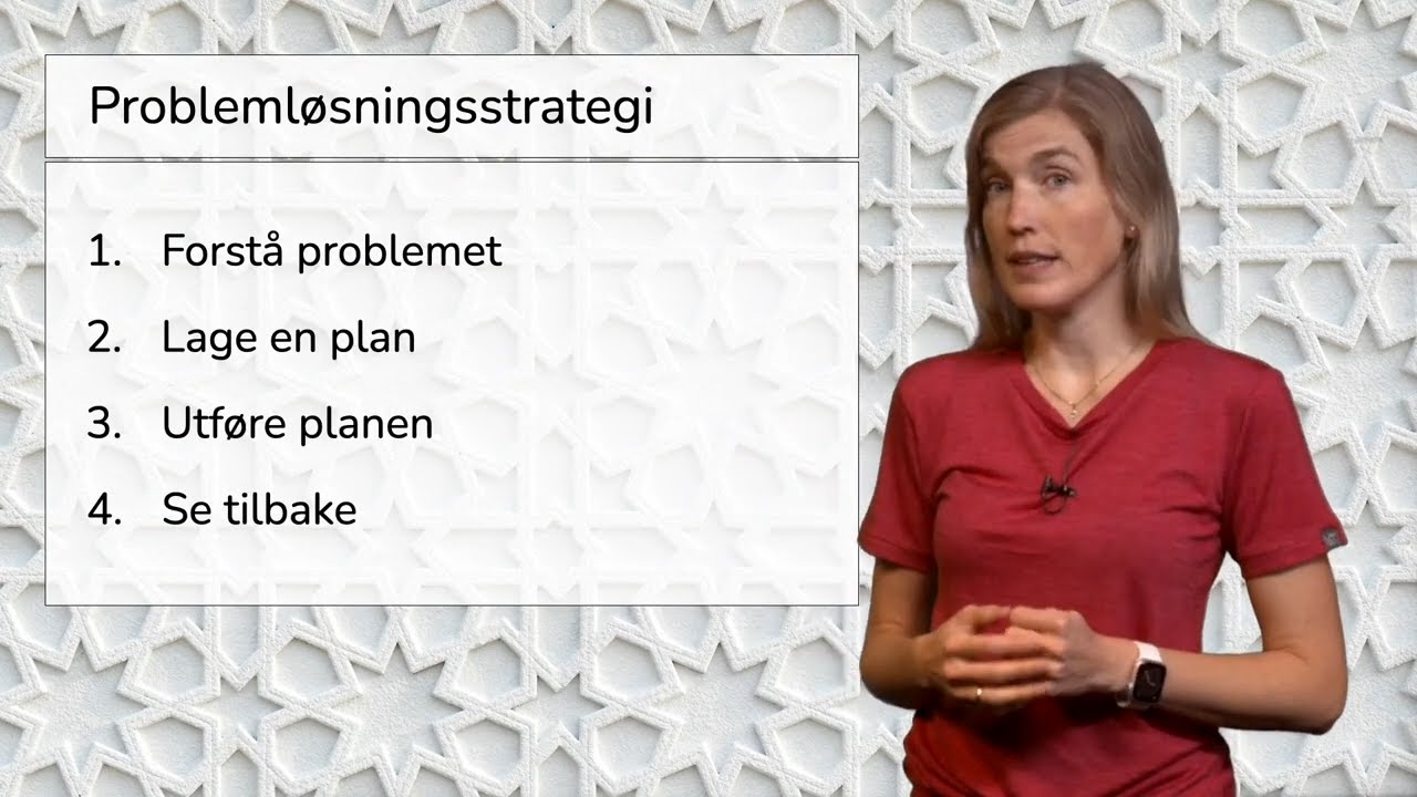 Matematikk 2P: Probleml&oslash;sning i matematikk