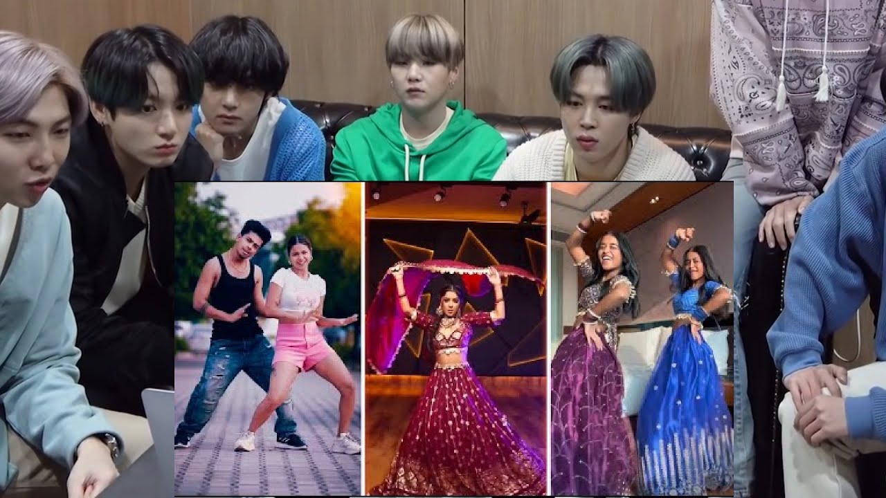 BTS REACTION Must Watch New Song Dance Video 2024 Anushka Sen, Jannat Zubair, India's Best Tik tok