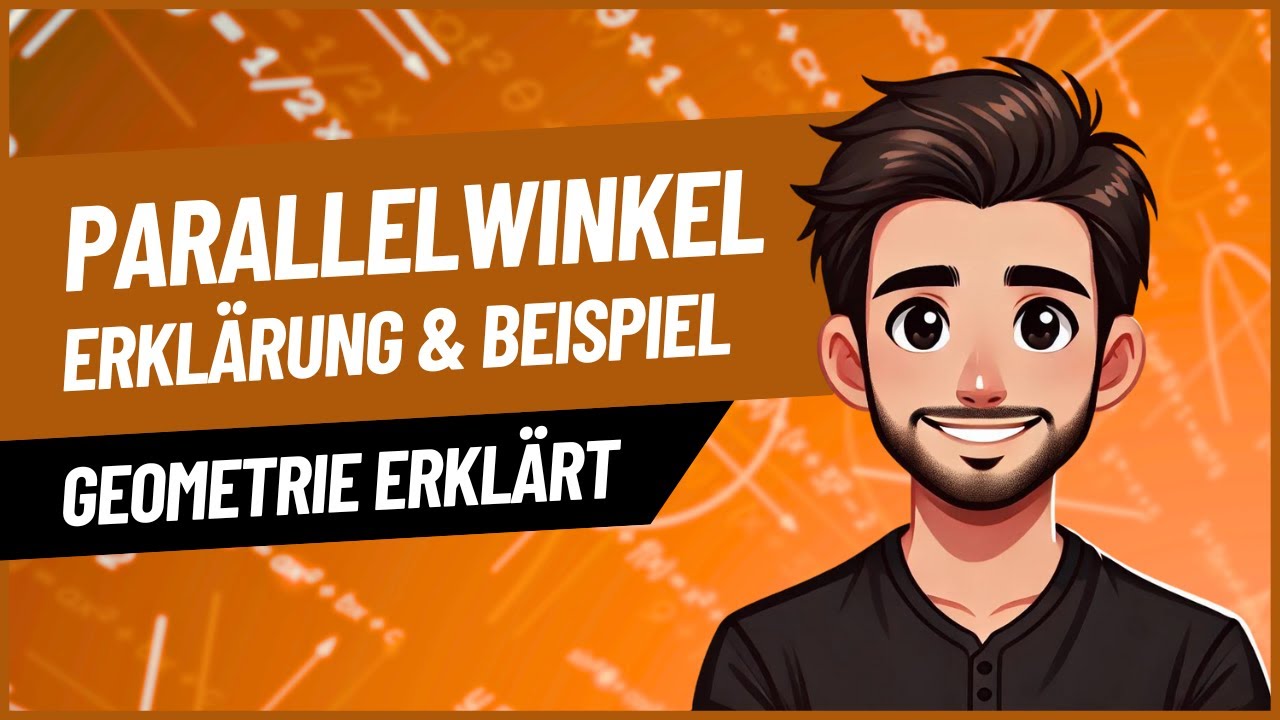 Parallelwinkel (Winkelpaare) - Erklärung und Beispiel