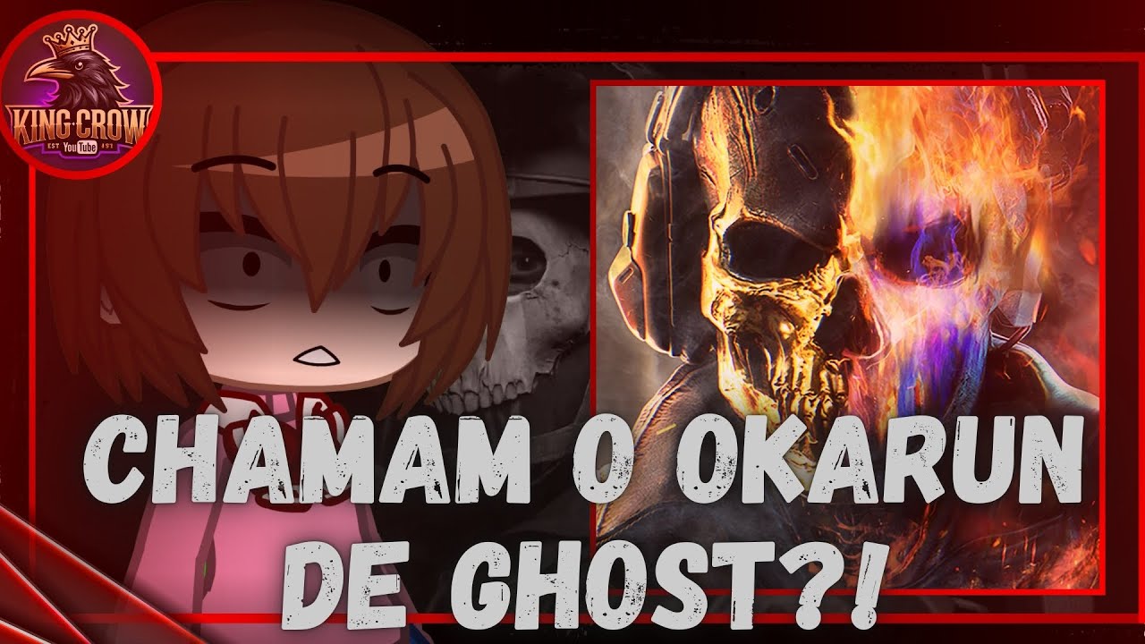 Dandadan React to Okarun As Ghost | Call Of Duty | Gacha React II 🇧🇷 🇪🇸 🇬🇧 ll