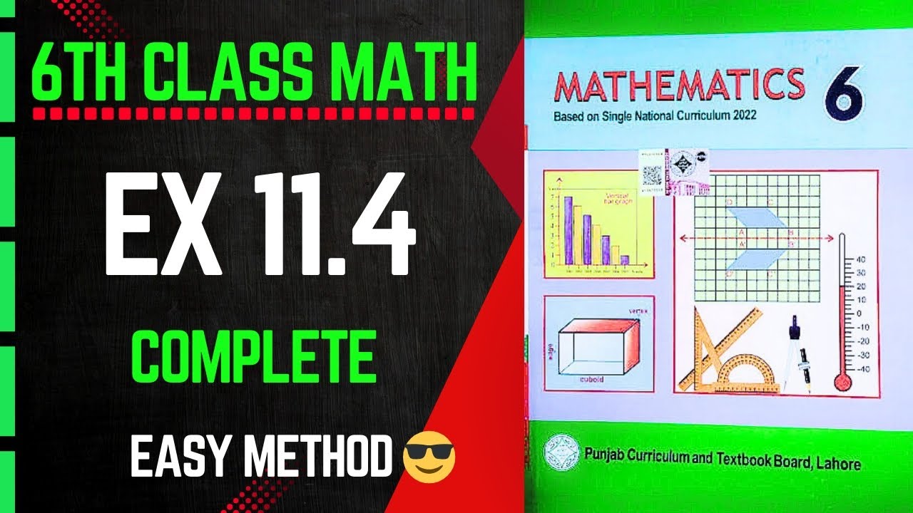 Class 6 Math 11.4 Mean Median Mode | Explained Step by Step