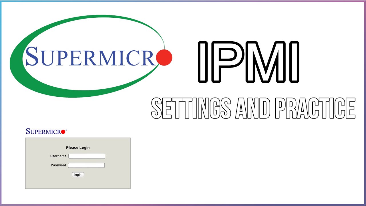 IPMI - коротко и понятно. Микросхема BMC и настройка BIOS. Supermicro SIM