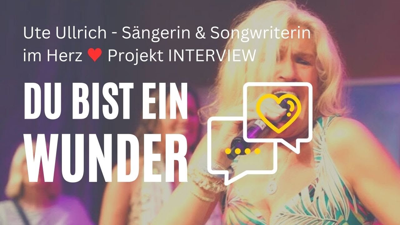 Ute Ullrich im Herz ♥ Projekt INTERVIEW zu ihrem neuen Album 
