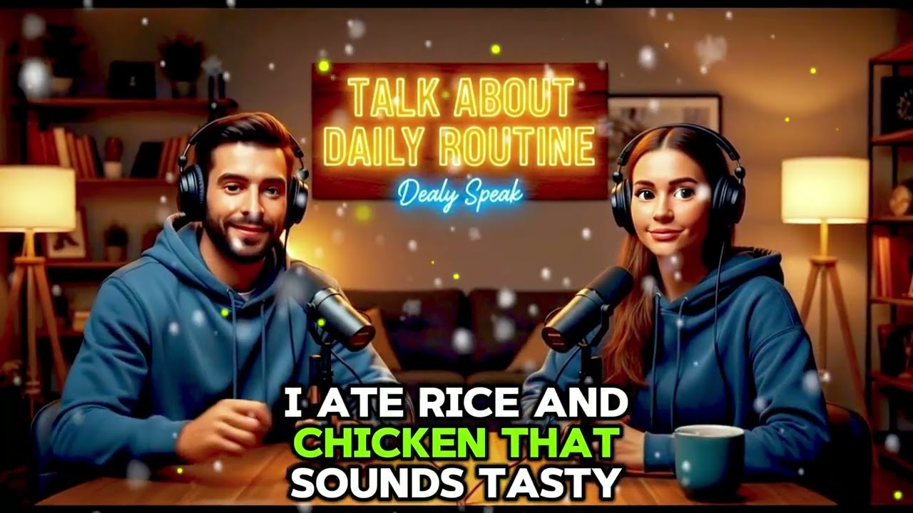Talk About Daily Routine In English  Beginner Practice