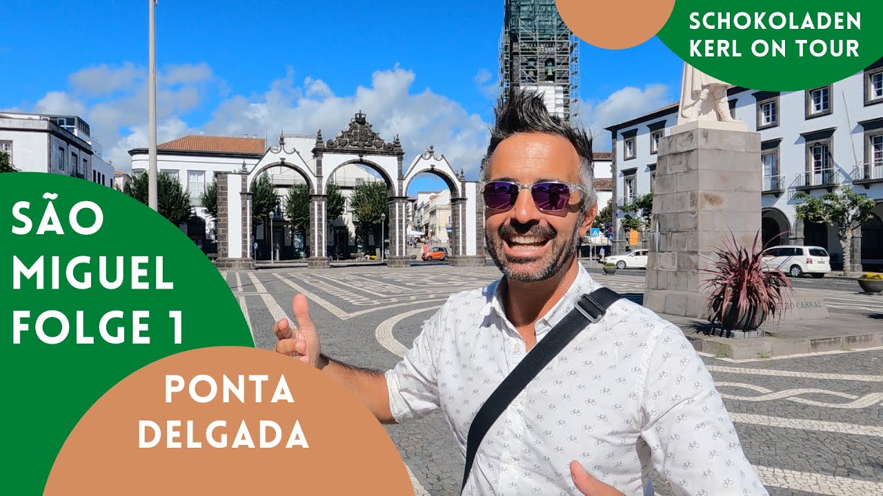 Azoren 🐄 São Miguel 🐄 1 🐄 Ponta Delgada - 10mal Stadt und mehr