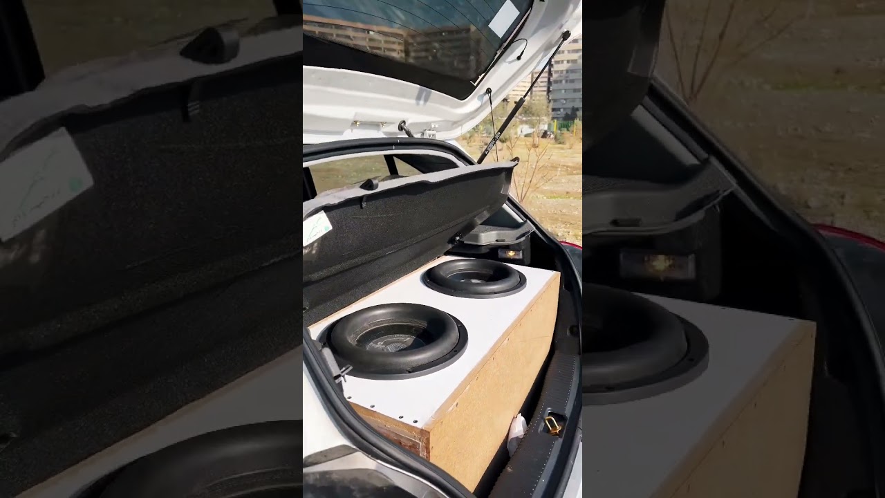 Low bass subwoofer vibe blackair 12d2 Kenwood 7100