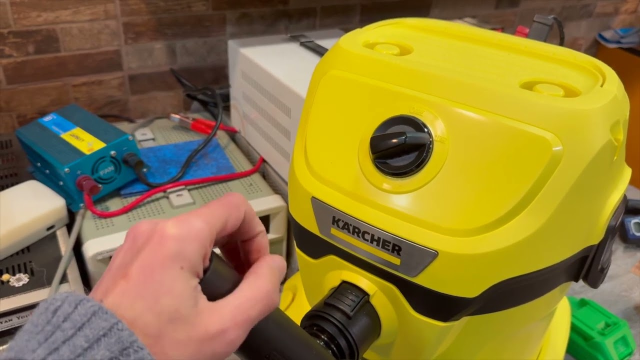 Как сэкономить деньги на аккумуляторе? Переводим пылесос Karcher WD2 на аккумуляторы Makita