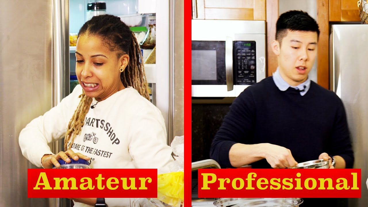 Amateur Chef Vs Professional Chef: Raid The Fridge Challenge