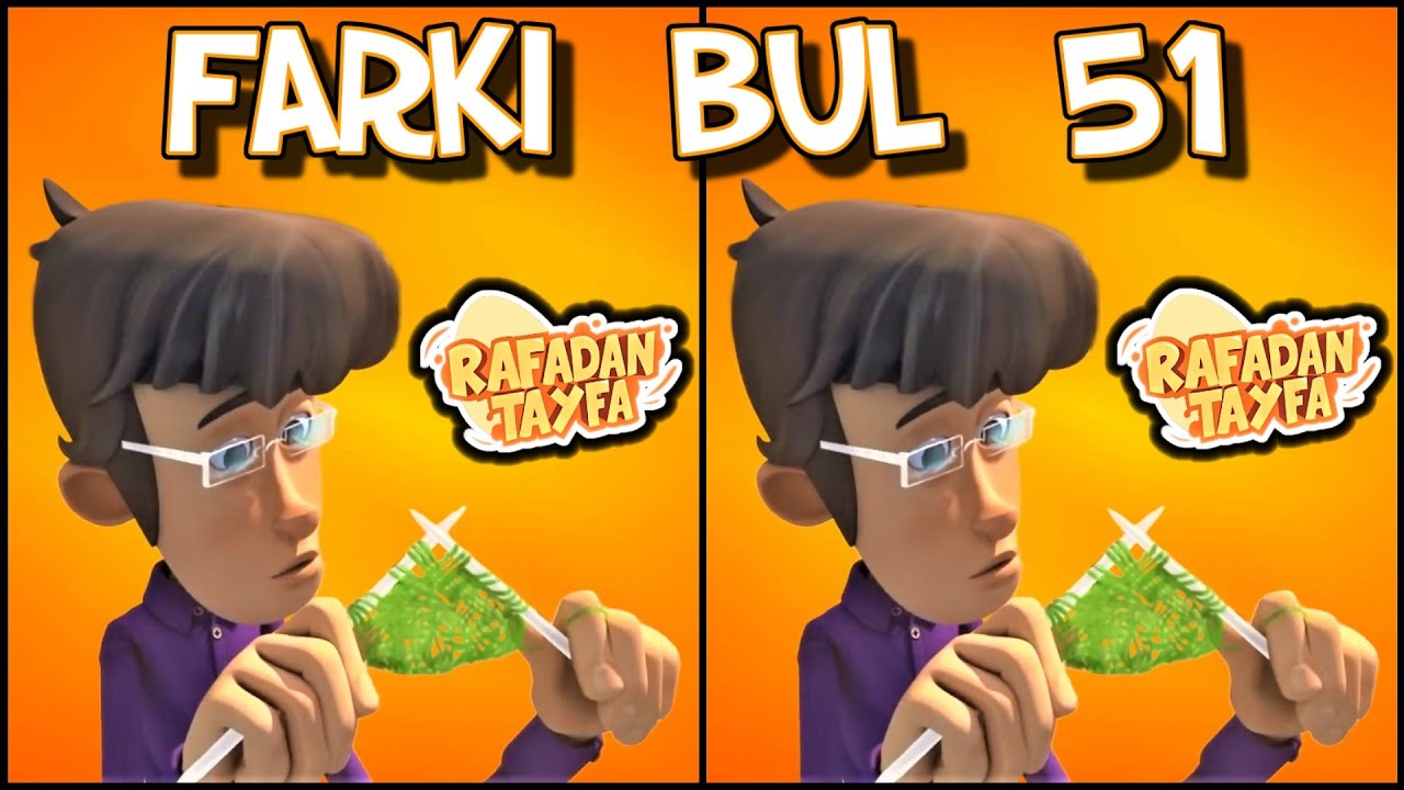 FARKI BUL 51 - Rafadan Tayfa Fark Bulmaca Oyunu ( Oyuncak K&ouml;y&uuml; )