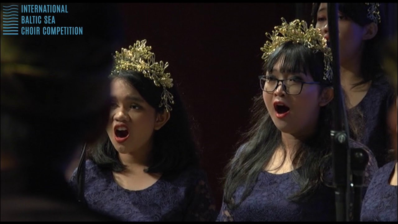 Bleibe, Abend will es warden by Albert Becker,  Parahyangan Catholic University Choir, IBSCC 2018