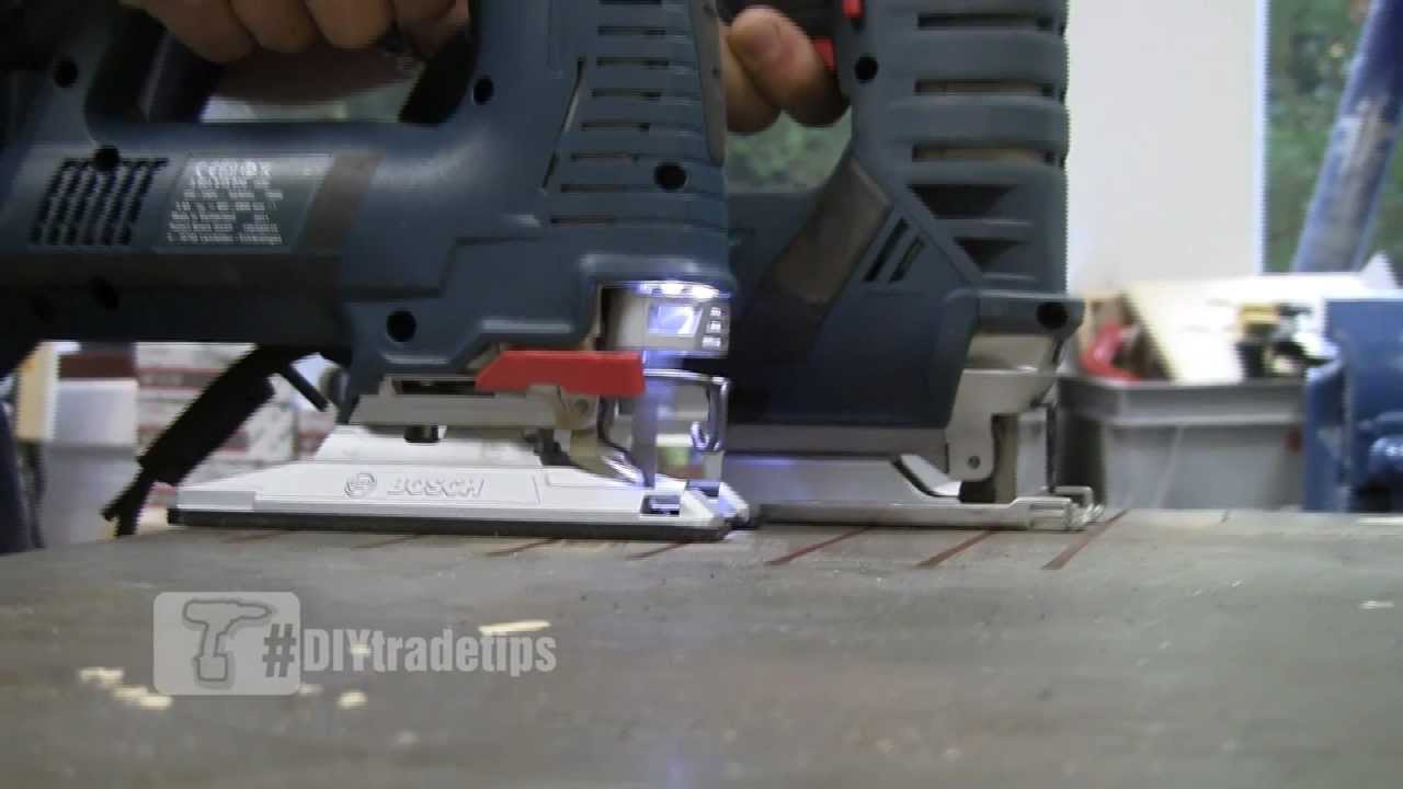 Как быстро распилить металл лобзиком - BOSCH GST 25M
